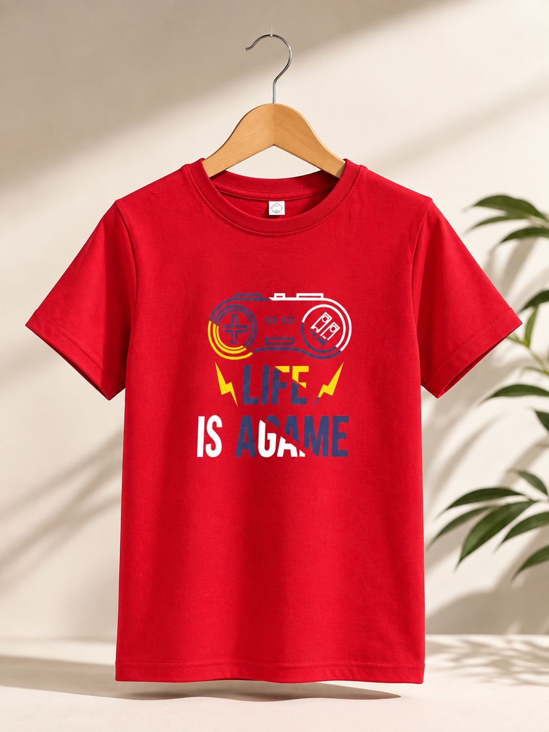 Printed Round Neck T-Shirts