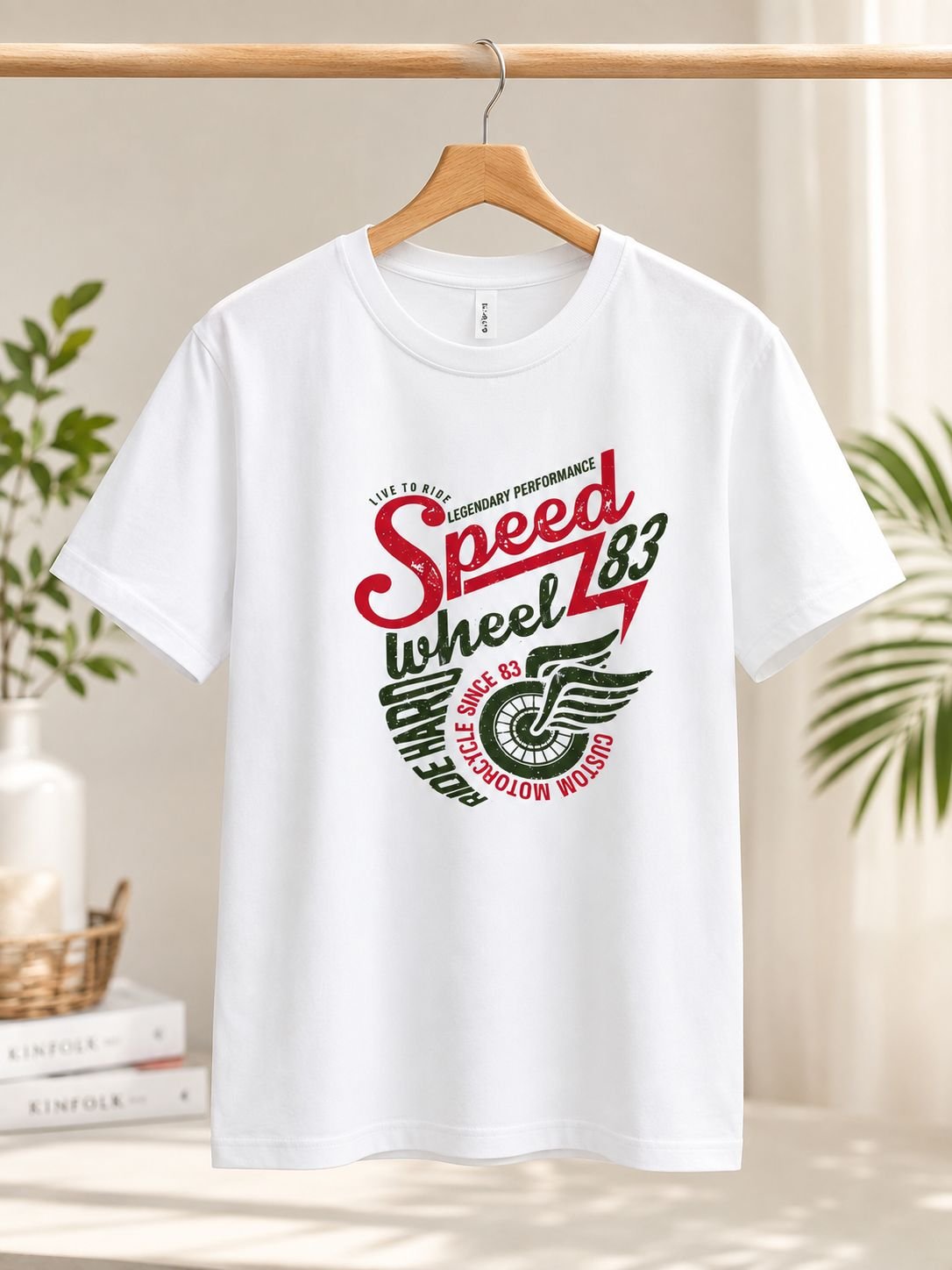 Round Neck Printed T-Shirts