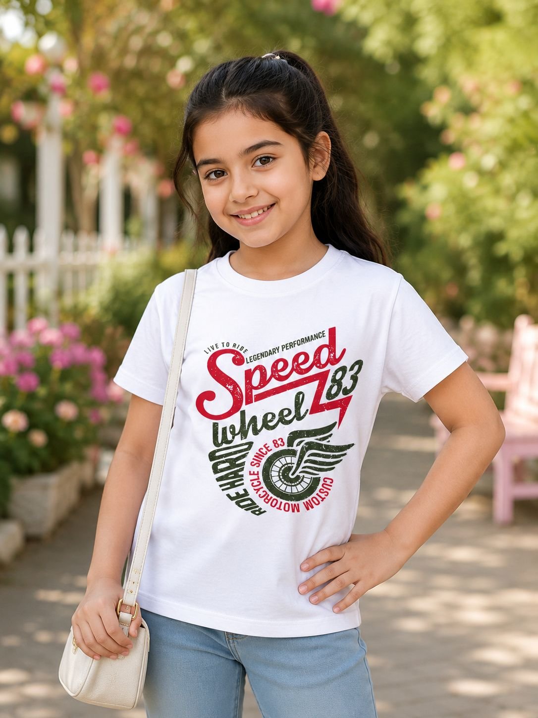 Round Neck Printed T-Shirts