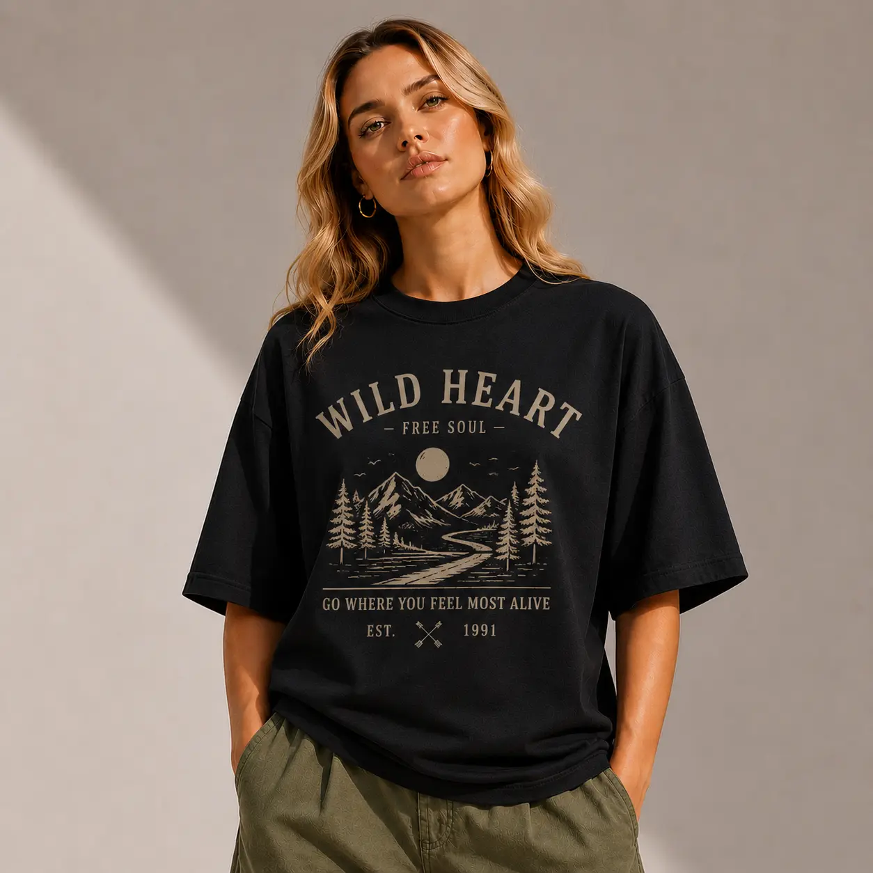 Black t-shirt