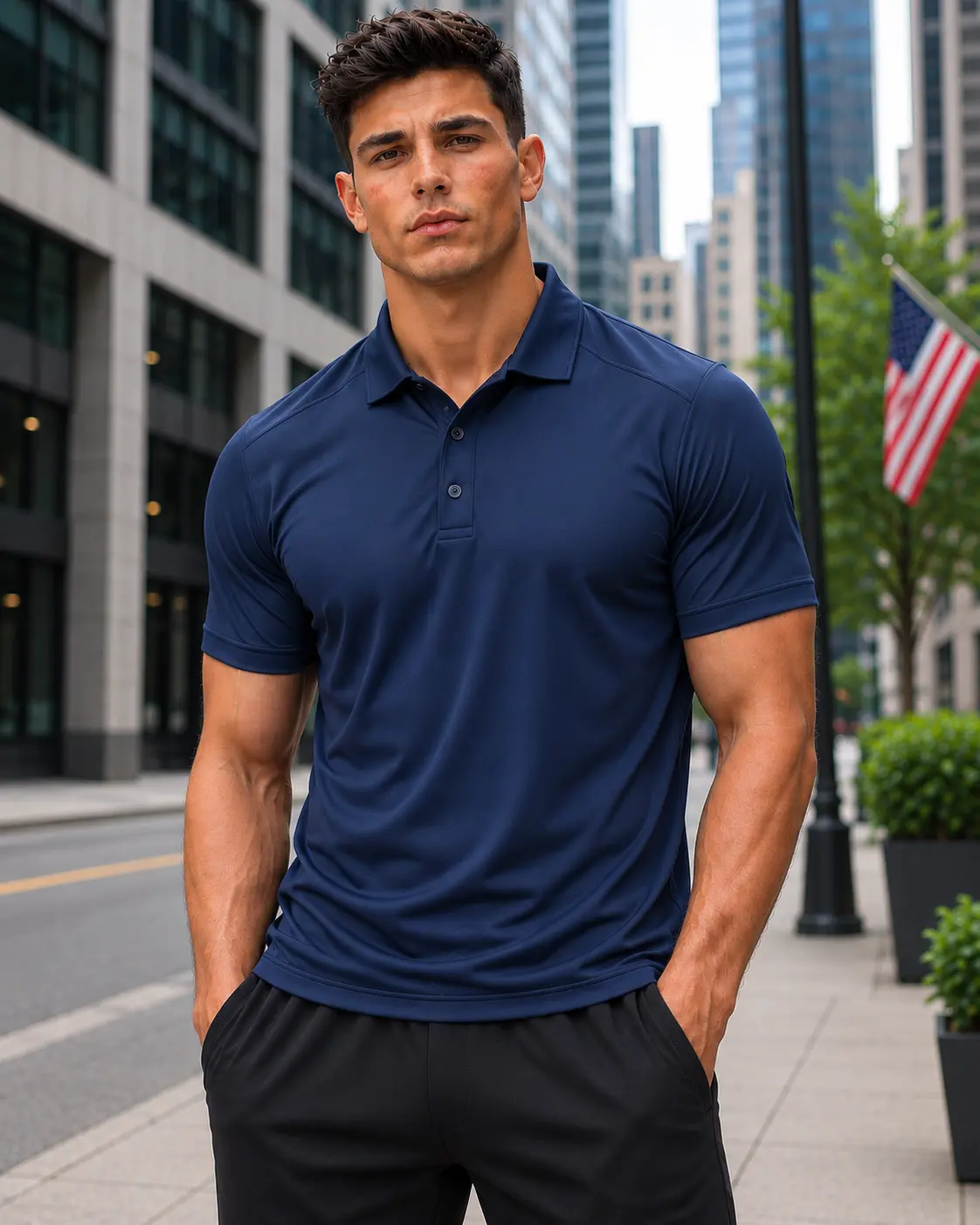 Sports Dry Fit Polo T-shirts