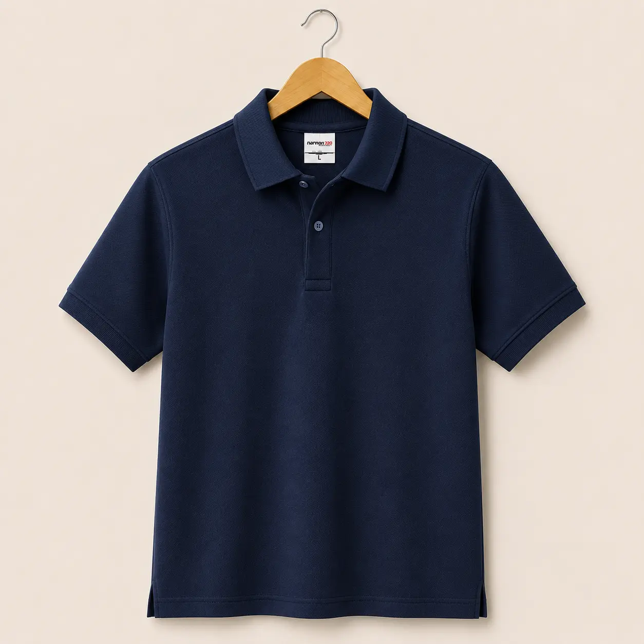 Polo t-shirt, navy blue
