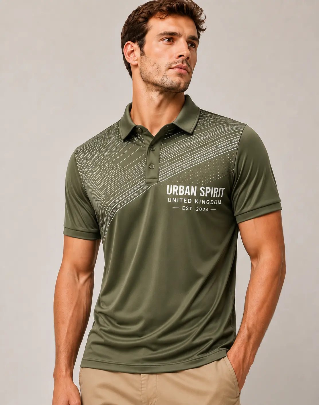 Polyester Dry-Fit T-Shirt fabric